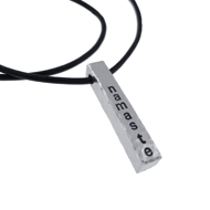 Picture of Men's Personalized Bar Necklace