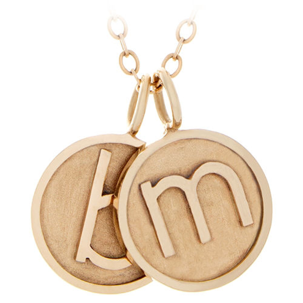Picture of Lowercase Gold Letter Charm