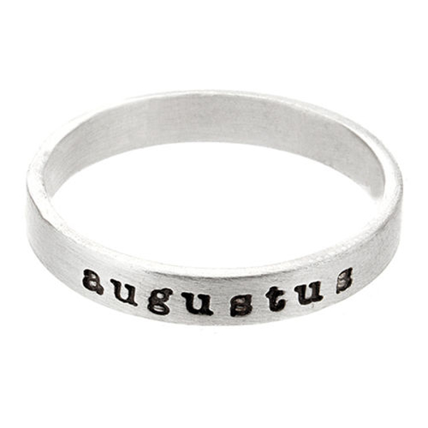 Picture of Silver Name Ring