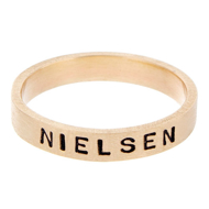 Picture of Personalized Custom Name Ring