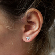 Picture of Heart Stud Earrings