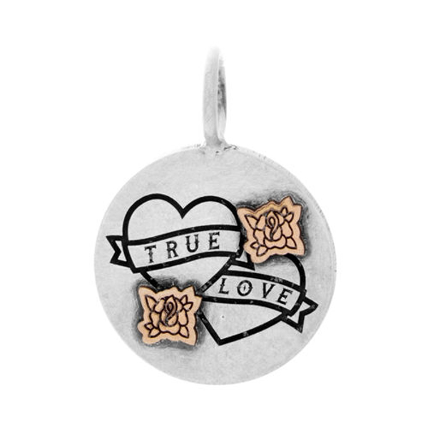 Picture of True Love Heart Tattoo Charm