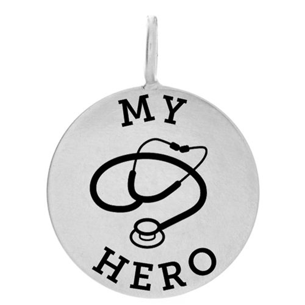 My Hero Engraved Doctors Stethescope