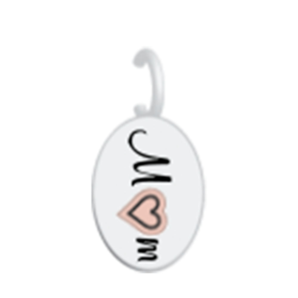 Picture of Small Oval Mom Charm