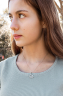 Picture of Language of Love Heart Charm Necklace