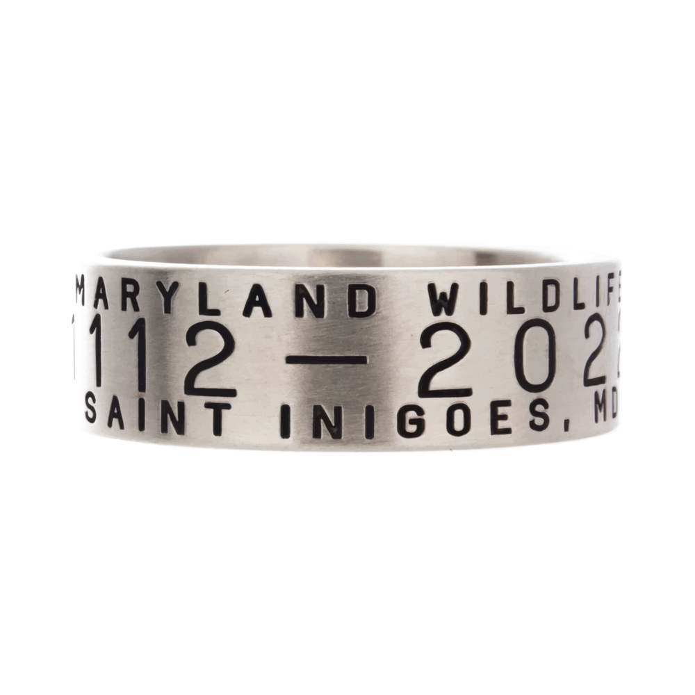 Personalized Gold Wedding Band