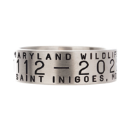 Personalized Gold Wedding Band